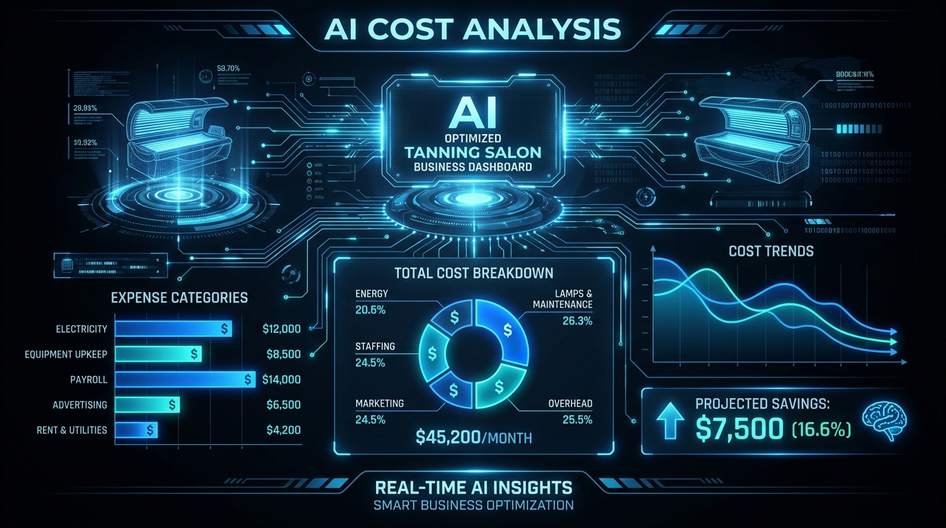 AI cost for tanning salon business — pricing breakdown and ROI — Leadra.io