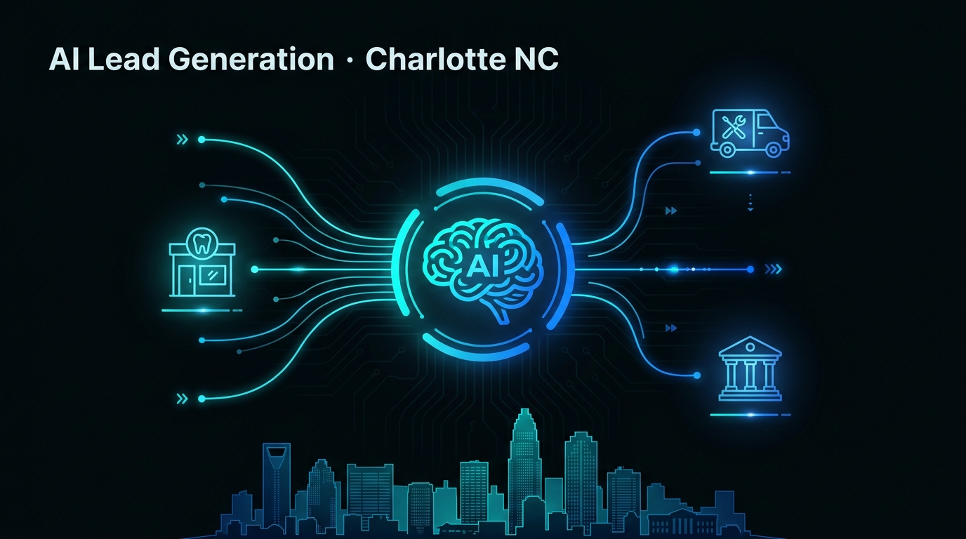 AI lead generation system for Charlotte NC service businesses — automated response, qualification, and follow-up