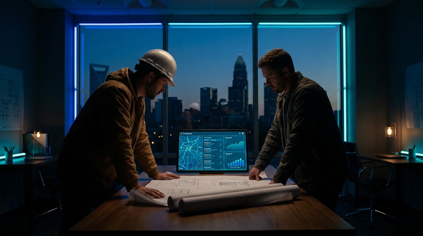 AI local SEO for general contractors in Charlotte NC - Google Maps and AI Overview ranking