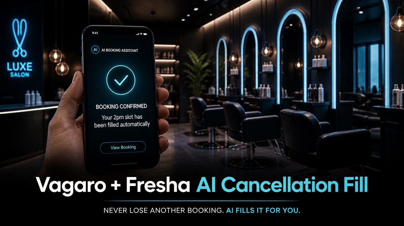 AI cancellation fill automation for Vagaro and Fresha salons — Leadra.io